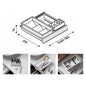 NOS Organizator sertar tip VL,adancime 350mm,gri orion